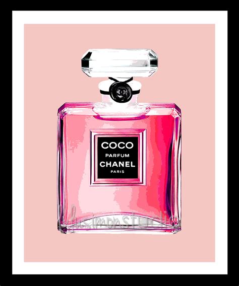 chanel perfume print frame|chanel printable pictures.